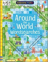 Usborne Minis:  Around The World Wordsearches - Édition anglaise