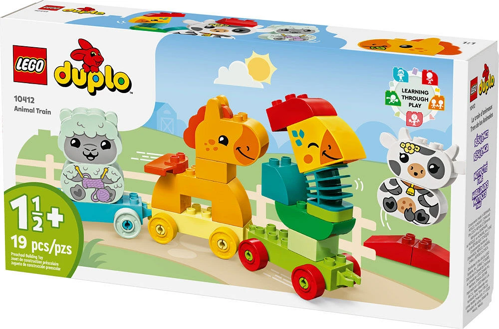 LEGO DUPLO My First Animal Train and Horse Toy 10412