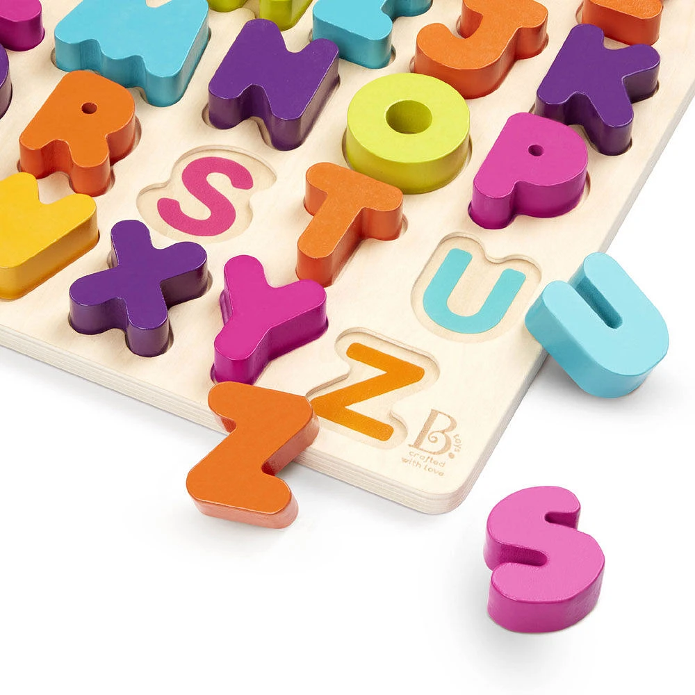 B. toys Alpha-B.-tical Puzzle alphabet en bois