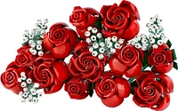 LEGO Botanicals Le bouquet de roses; fleurs artificielles de couleur rouge 10328