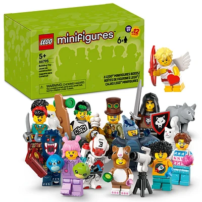 LEGO Minifigures Series 27 6 Pack - Multipack of Collectible Figures - Mystery Blind Box - 66795