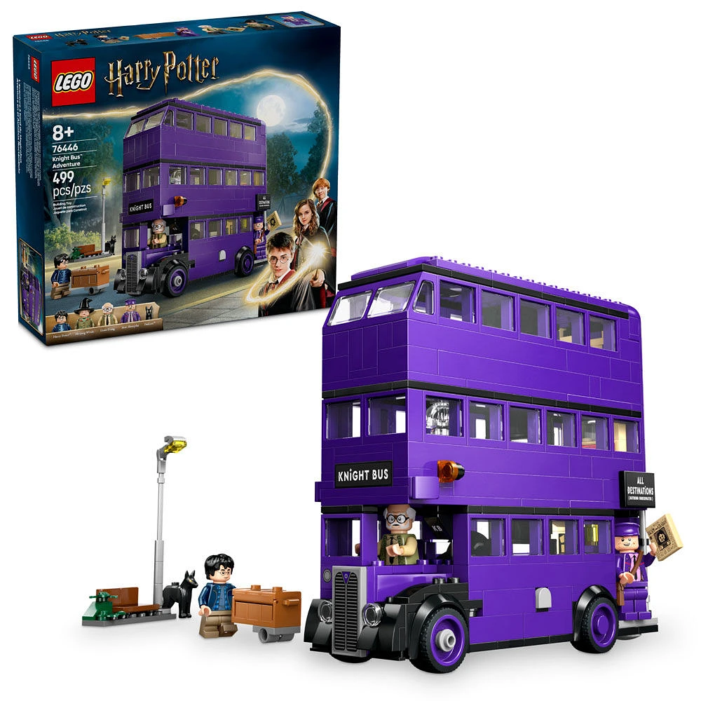 LEGO Harry Potter Knight Bus Adventure Toy for Kids, Boys, and Girls, Ages 8 and Up - 76446