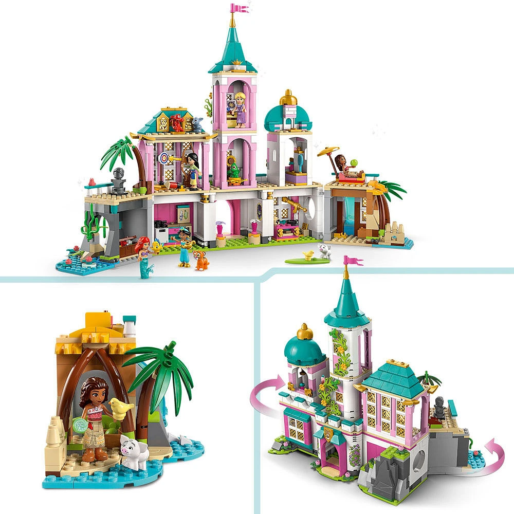 LEGO Disney Princess Castle & Royal Pets Kids Toy - Pretend Play Building Set for Ages 6+ - 43267