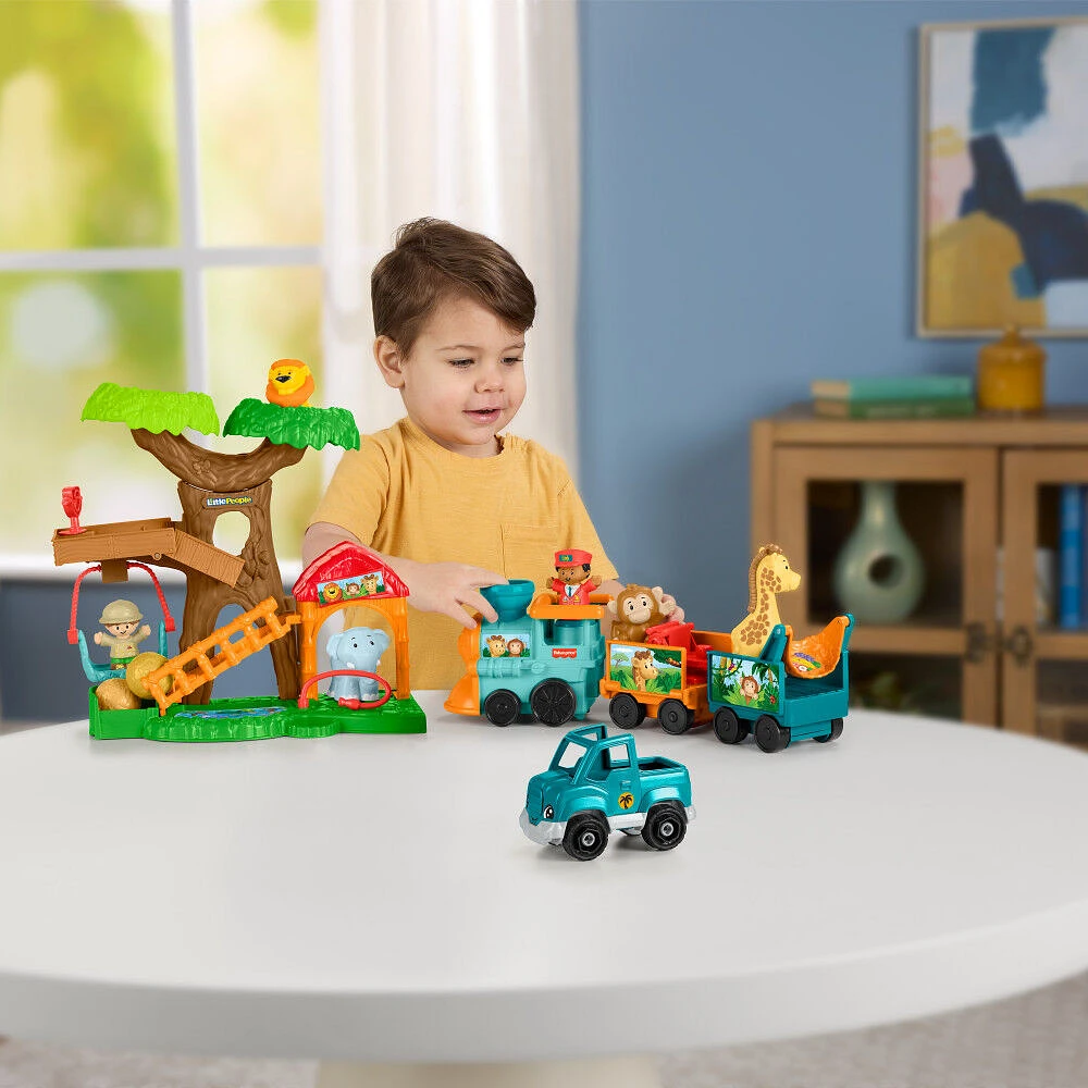 Fisher-Price  Little People  Coffret-cadeau  Le Train de la Jungle