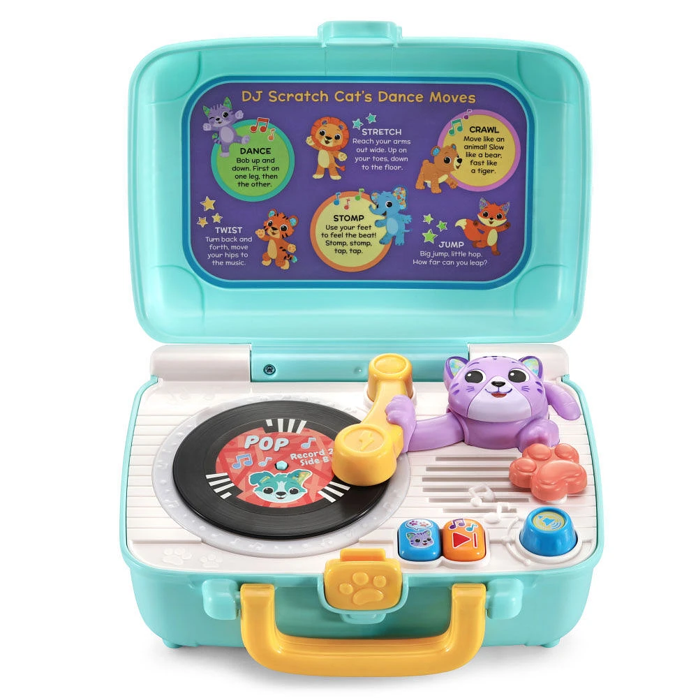 VTech DJ Scratch Cat Record Player - English Edition