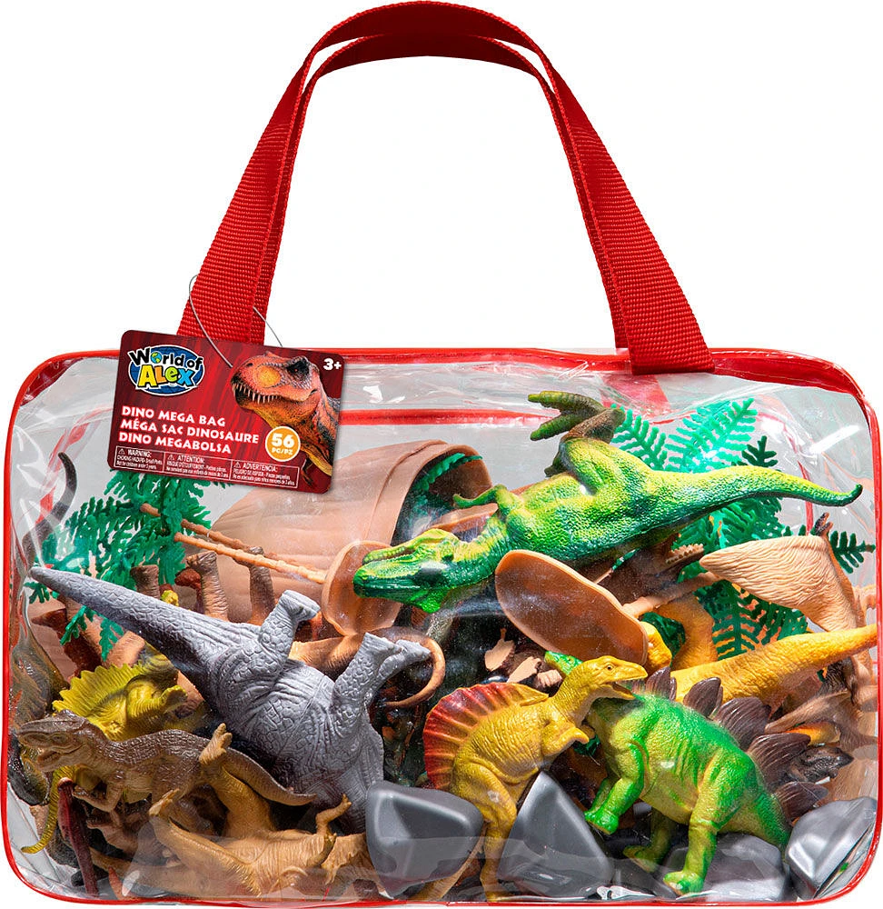 ALEX Dino Mega Sac 56 Pièces - Notre exclusivité