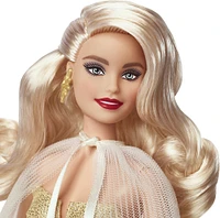 2023 Holiday Barbie Doll, Seasonal Collector Gift