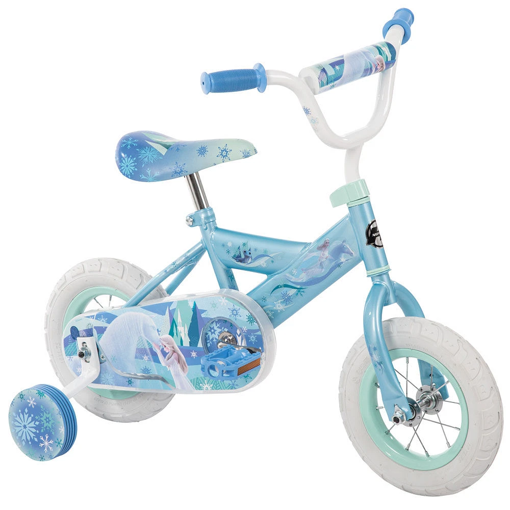 Vélo de 10 pouces Reines des Neiges de Disney, par Huffy, bleue - Notre exclusivité