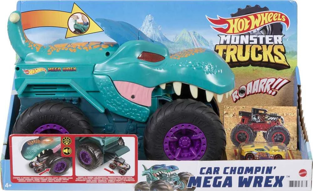 Hot Wheels - Monster Trucks - Véhicule Mega Wrex Extrême