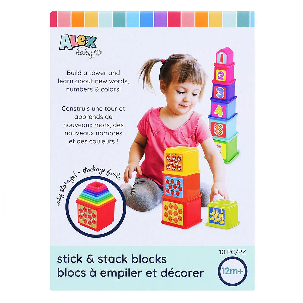 ALEX - Stick & Stack Blocks