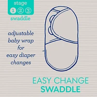 SwaddleMe Arms Free 1PK Couverture-sac transformable AVERSES D'ARCS-EN-CIEL  ÉTAPE 2