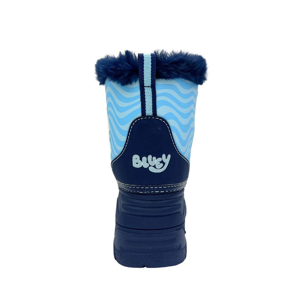 Bottes de neige bleues