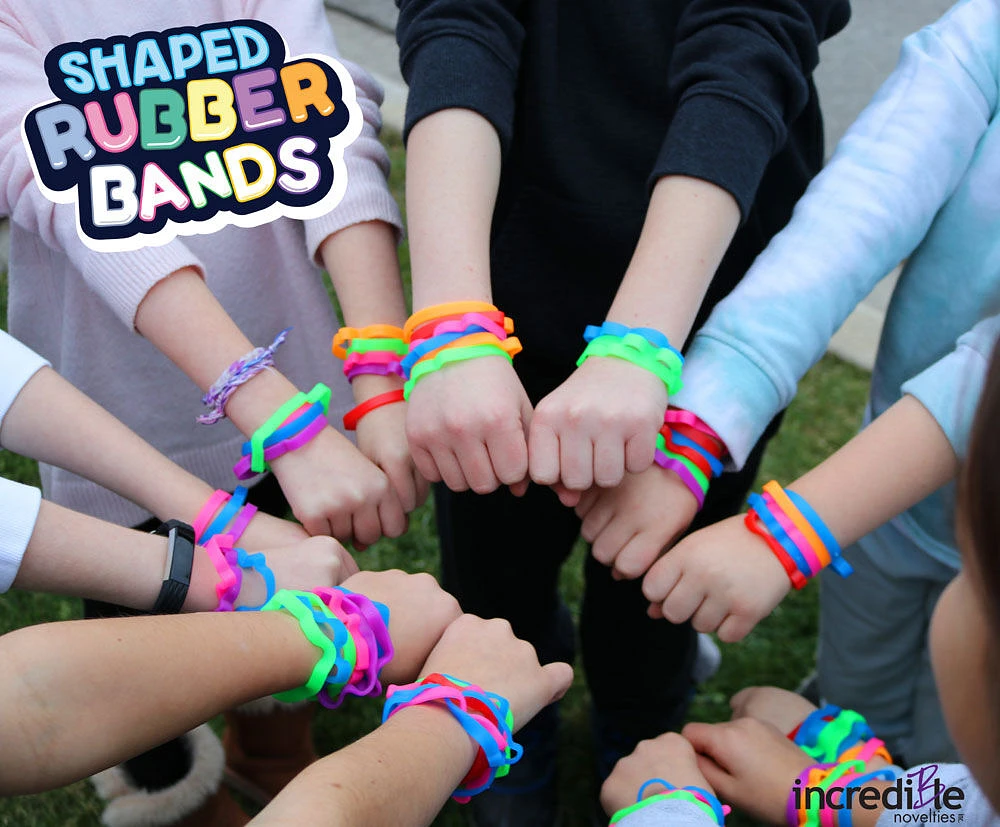 Trending Shaped Rubber Band Bracelets