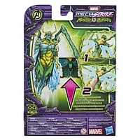 Marvel Avengers Mech Strike Monster Hunters, figurine deluxe Loki de 15 cm avec ailes mobiles