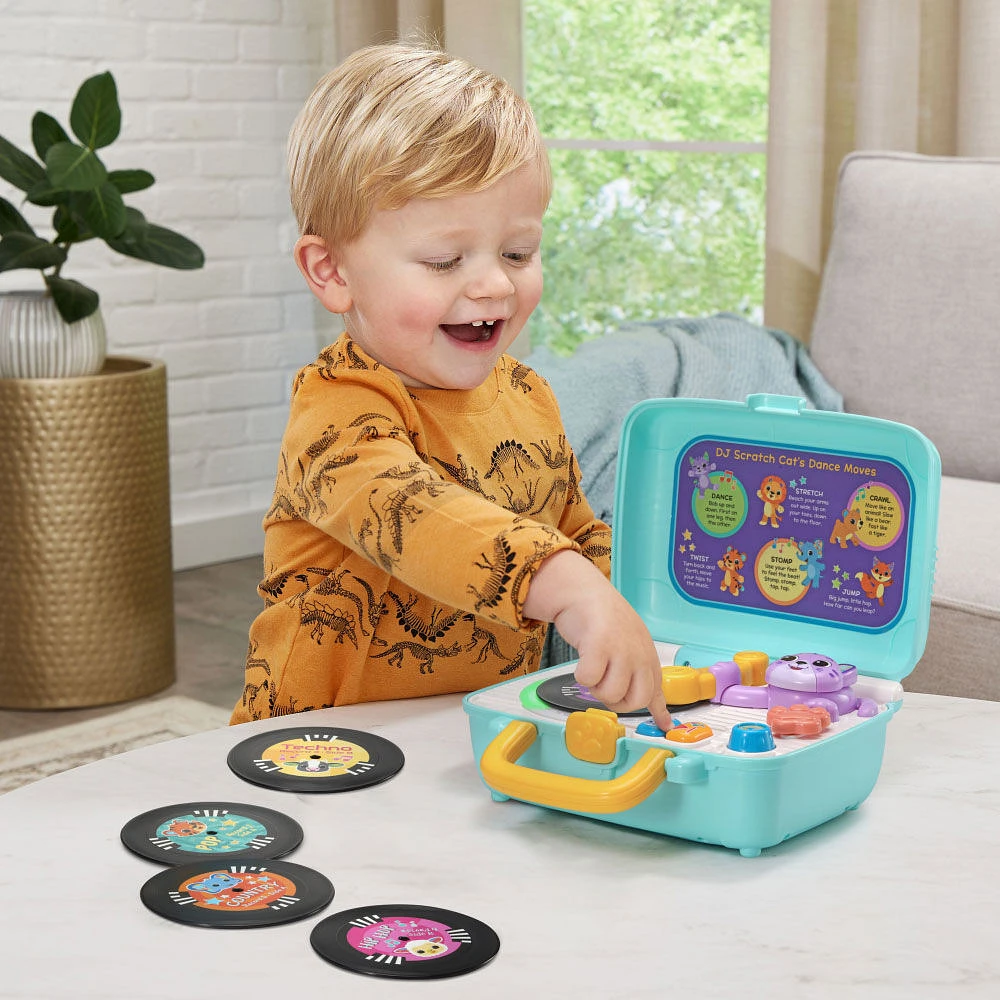 VTech DJ Scratch Cat Record Player