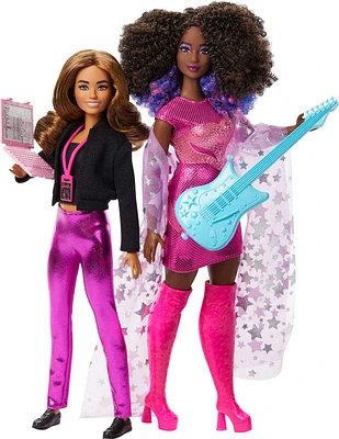 Barbie Careers Set of 2 & Accessories with Music Star & Tour Manager