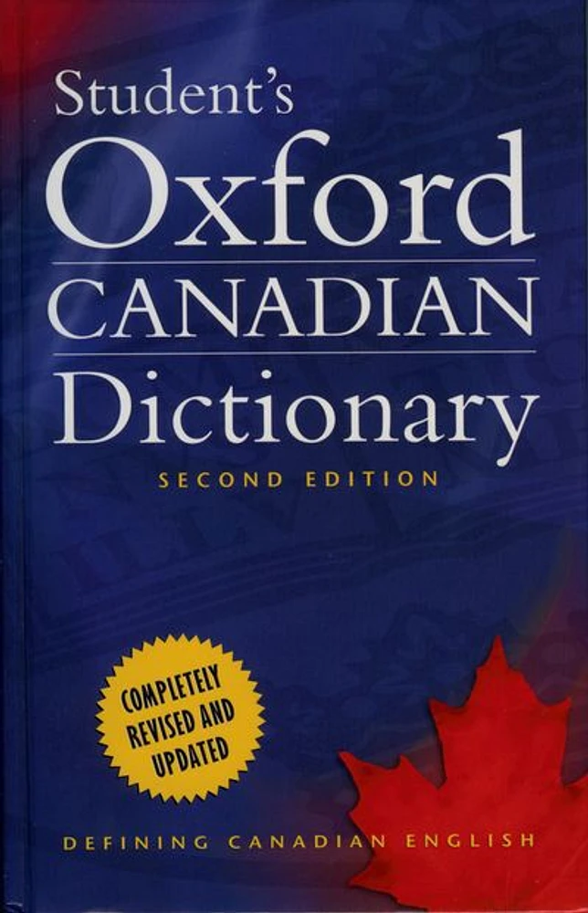 Student's Oxford Canadian Dictionary - Édition anglaise