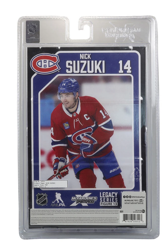 Figurine NHL 7 pouces - Nick Suzuki (Montréal Canadiens)