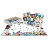 Puzzle Eurographics Funny Pigs 1000 Pcs