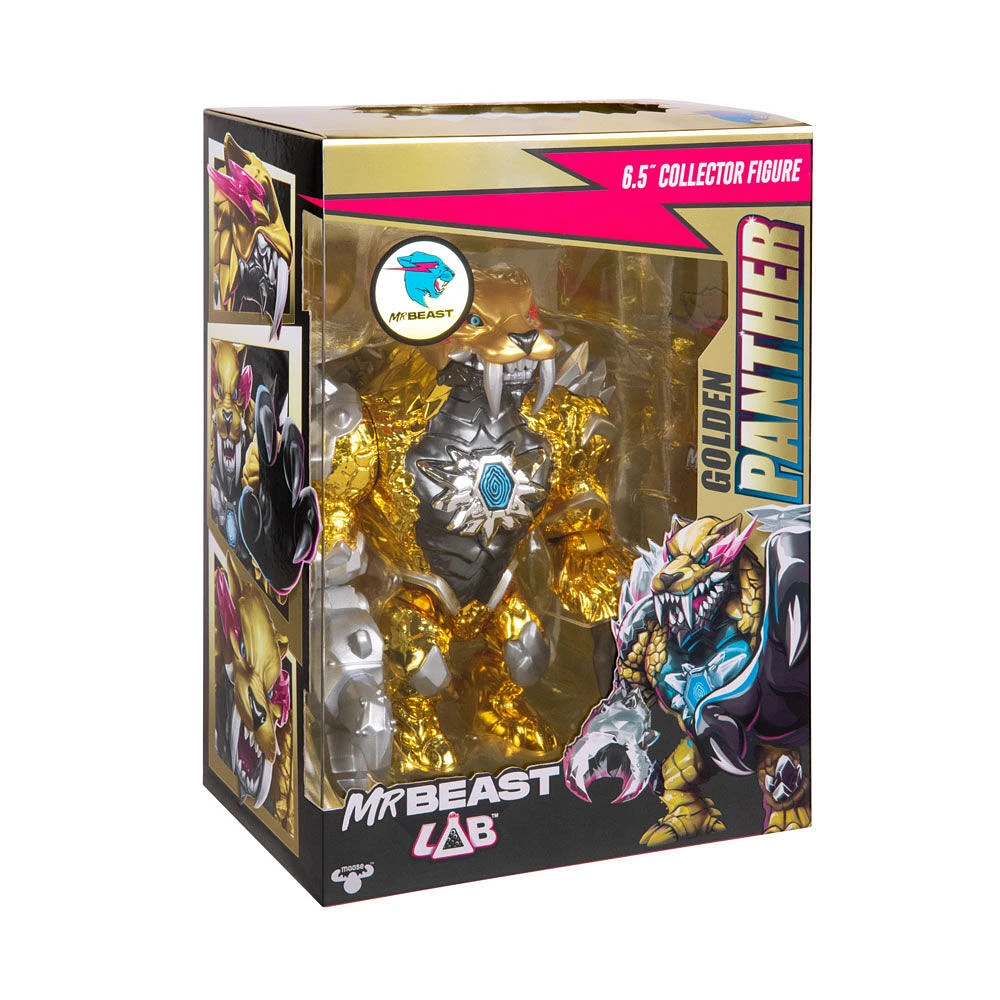 MrBeast Lab Apex Beast Collector Figure. Apex Beast Panther