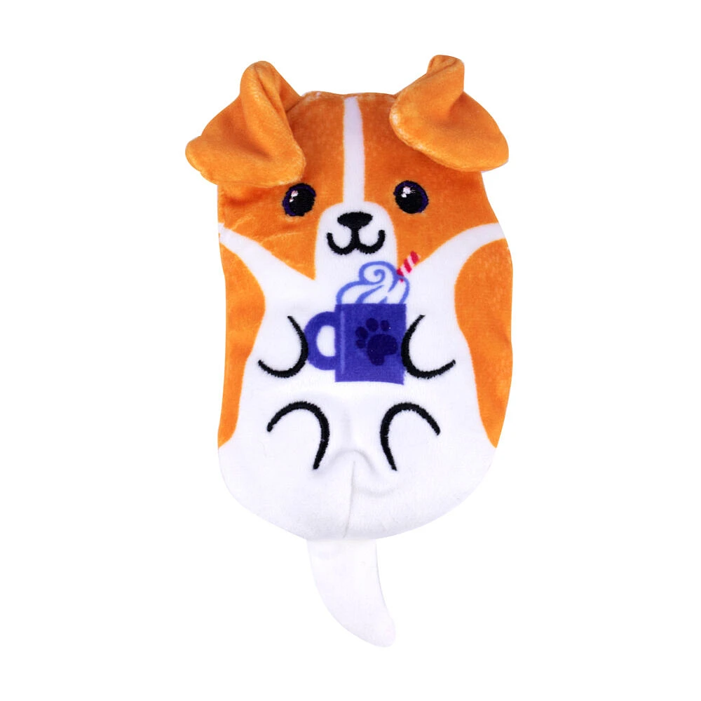 "Dogs Vs. Squirls" (Chien contre écureuils)  -Peluche de 4 pouces (Un sélectionné au hasard pour les achats en ligne)