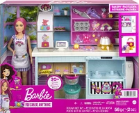 Coffret de jeu Pâtisserie ​Barbie avec poupée à silhouette Petite de 30,5cm (12po)