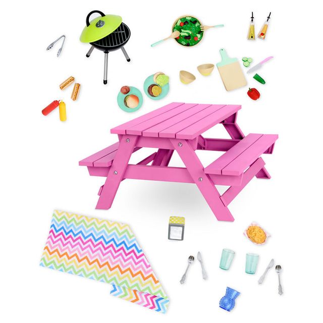 target little tikes picnic table