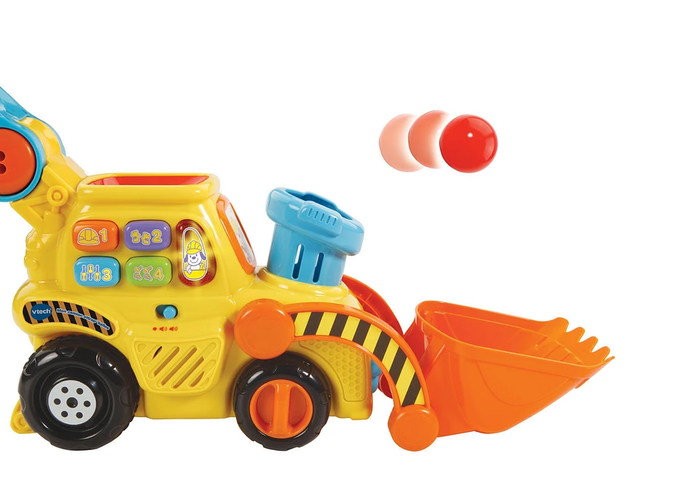 Pop-a-Balls Push & Pop Bulldozer - French Edition