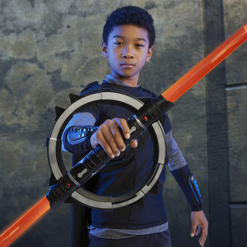 Star Wars Lightsaber Forge Inquisitor Masterworks Set Double-Bladed Electronic Lightsaber