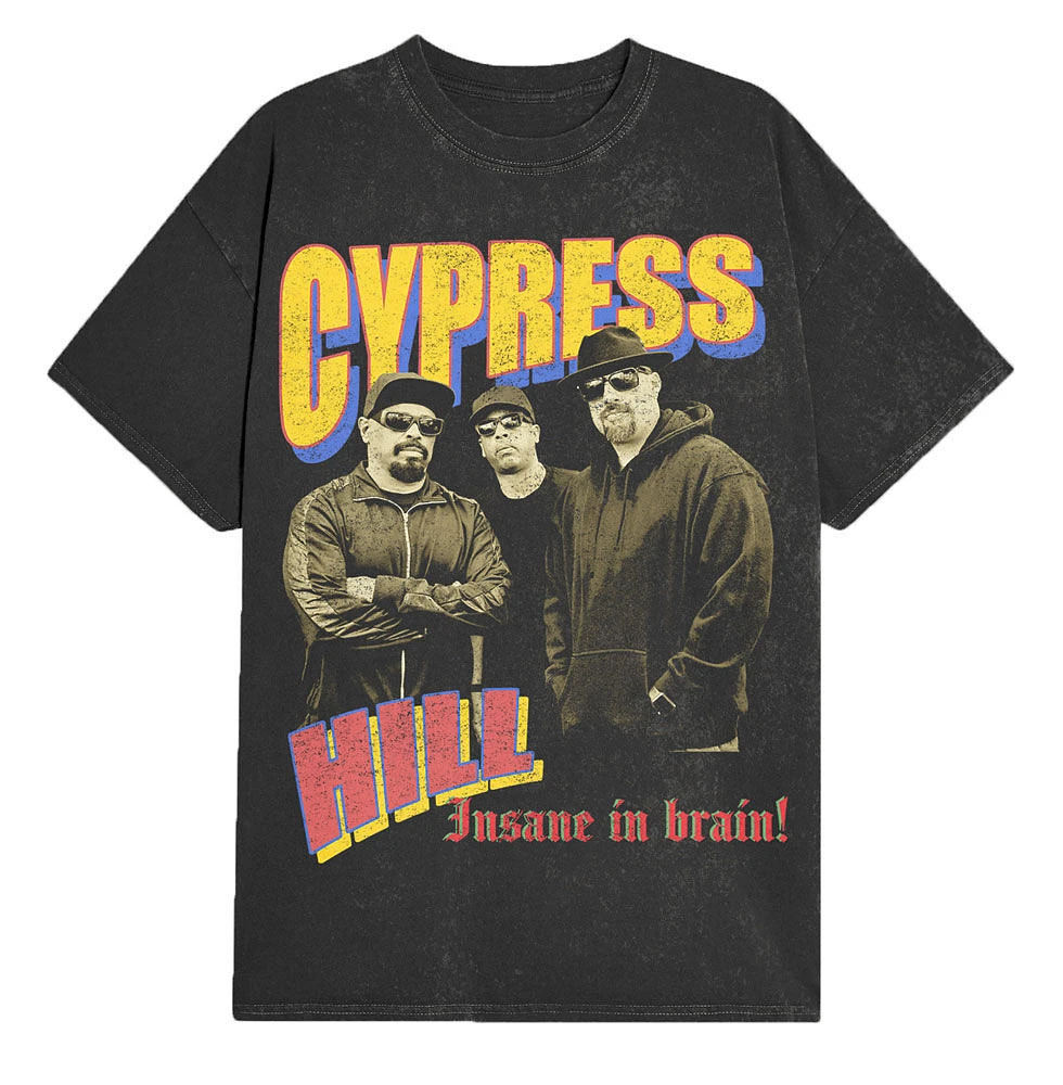 Cypress Hill- Collage- Black T-Shirt