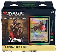 Magic Le Rassemblement : Deck Commander " Fallout " - 1 par commande, la couleur peut varier (Chacun vendu séparément, sélectionné au hasard)