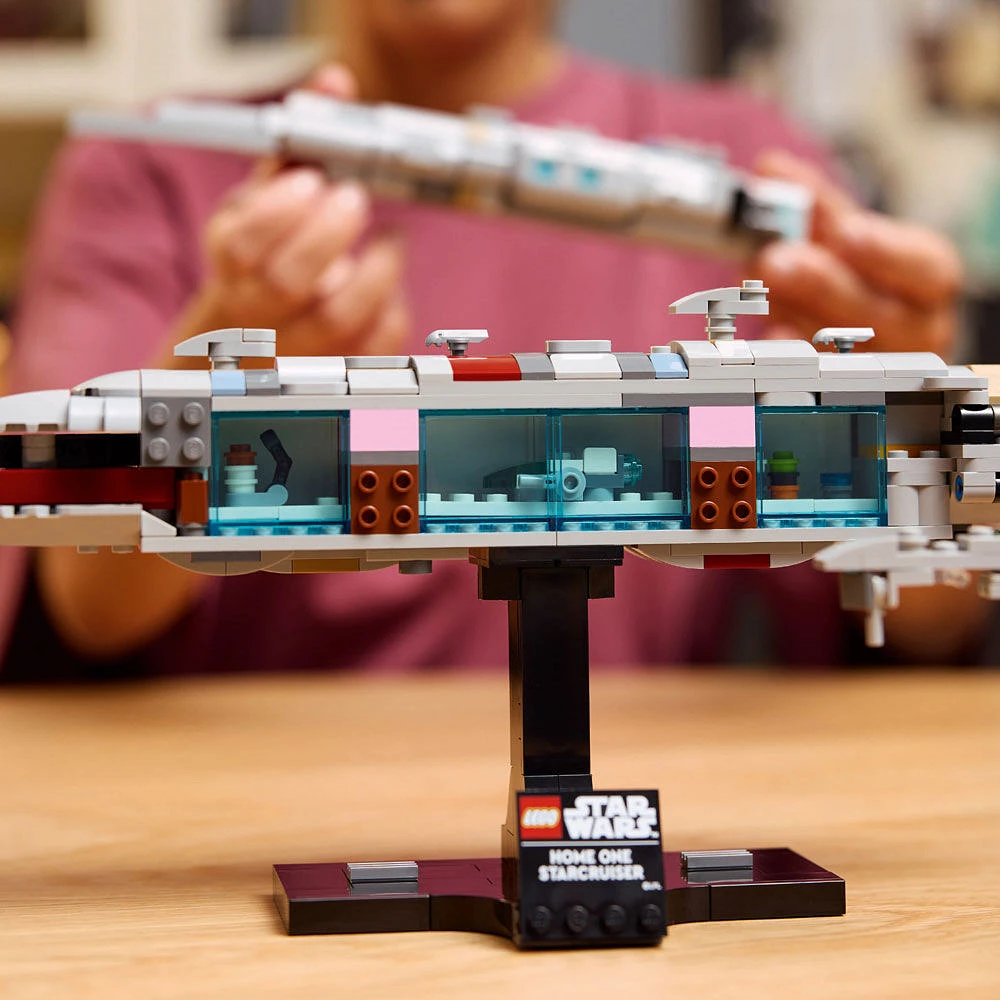 LEGO Star Wars : Le Retour du Jedi Le croiseur stellaire Home One, modèle de vaisseau à construire 75405