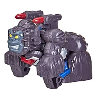 Transformers Classic Heroes Team Optimus Primal Converting Toy, 4.5-Inch Action Figure