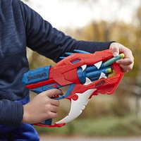 Nerf DinoSquad Blaster Raptor-Slash avec barillet rotatif 6 fléchettes