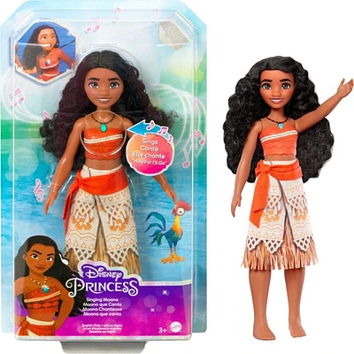 Disney Princesses Poupée Moana Chantante