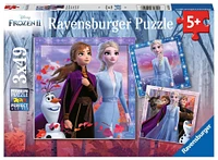 Ravensburger - Disney Frozen 2 - The Journey Starts Puzzle 3 x 49pc