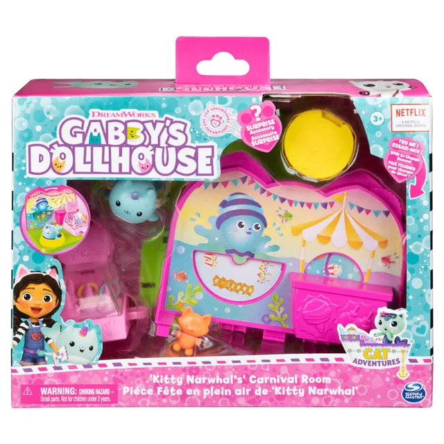  Gabby's Dollhouse, Gabby Girl and Kico the Kittycorn Toy  Figures Pack, with Accessories and Surprise Kids Toys for Ages 3 and up :  Toys & Games