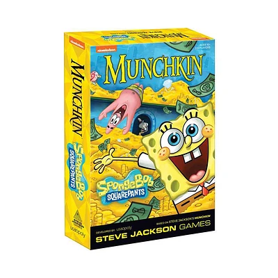 USAopoly MUNCHKIN: SpongeBob SquarePants - Édition anglaise