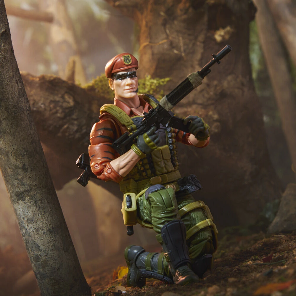 G.I. Joe Classified Series Tiger Force Flint, Collectible G.I. Joe Action Figure, 89, 6 Inch Action Figures - R Exclusive