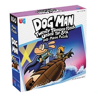 Dog Man 20,000 Fleas 100 pc Puzzle - English Edition