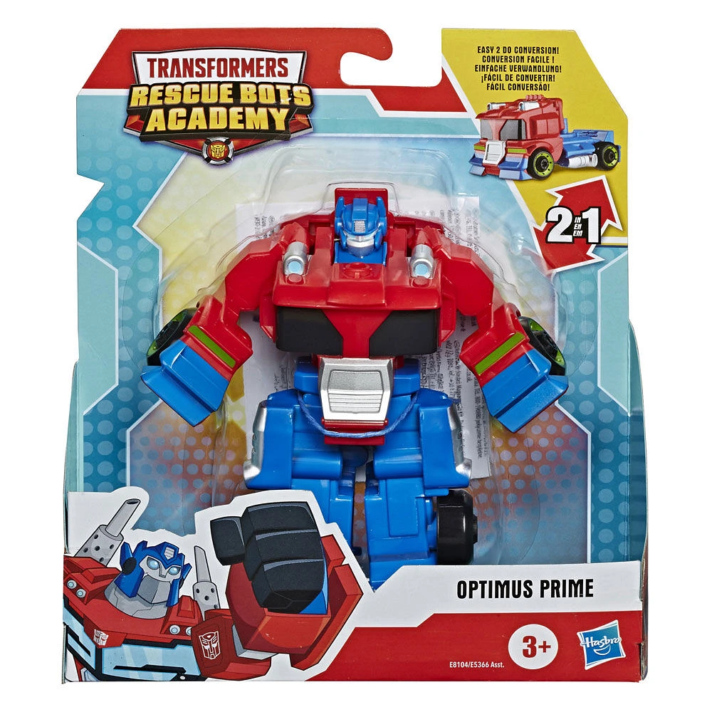 Playskool Heroes Transformers Rescue Bots Academy Optimus Prime Converting Toy