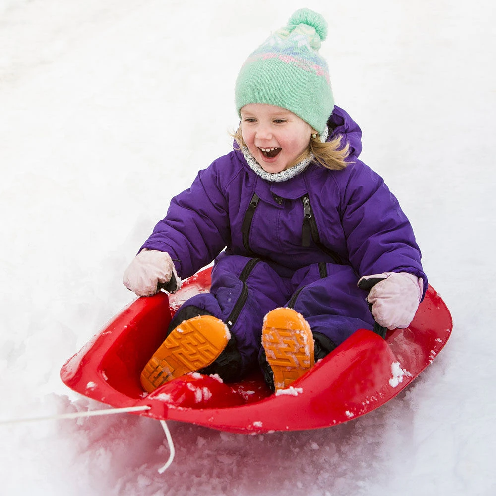 ERA Megablitzen 38-inch Toboggan Sled, Red