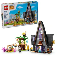 LEGO Détestable moi 4 Les Minions et le manoir familial de Gru 75583