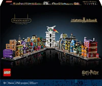 LEGO Harry Potter Les boutiques magiques du Chemin de Traverse, Ensemble de sorciers pour adultes, Modèle à exposer magique 76444