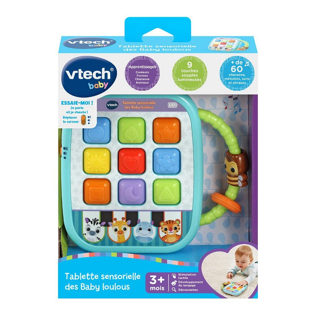 VTech Tablette sensorielle des Baby loulous - Édition française