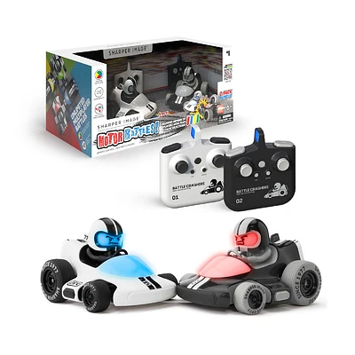 Batailles motorisées Sharper Image, voitures de course Battle Racers d'équipe télécommandés