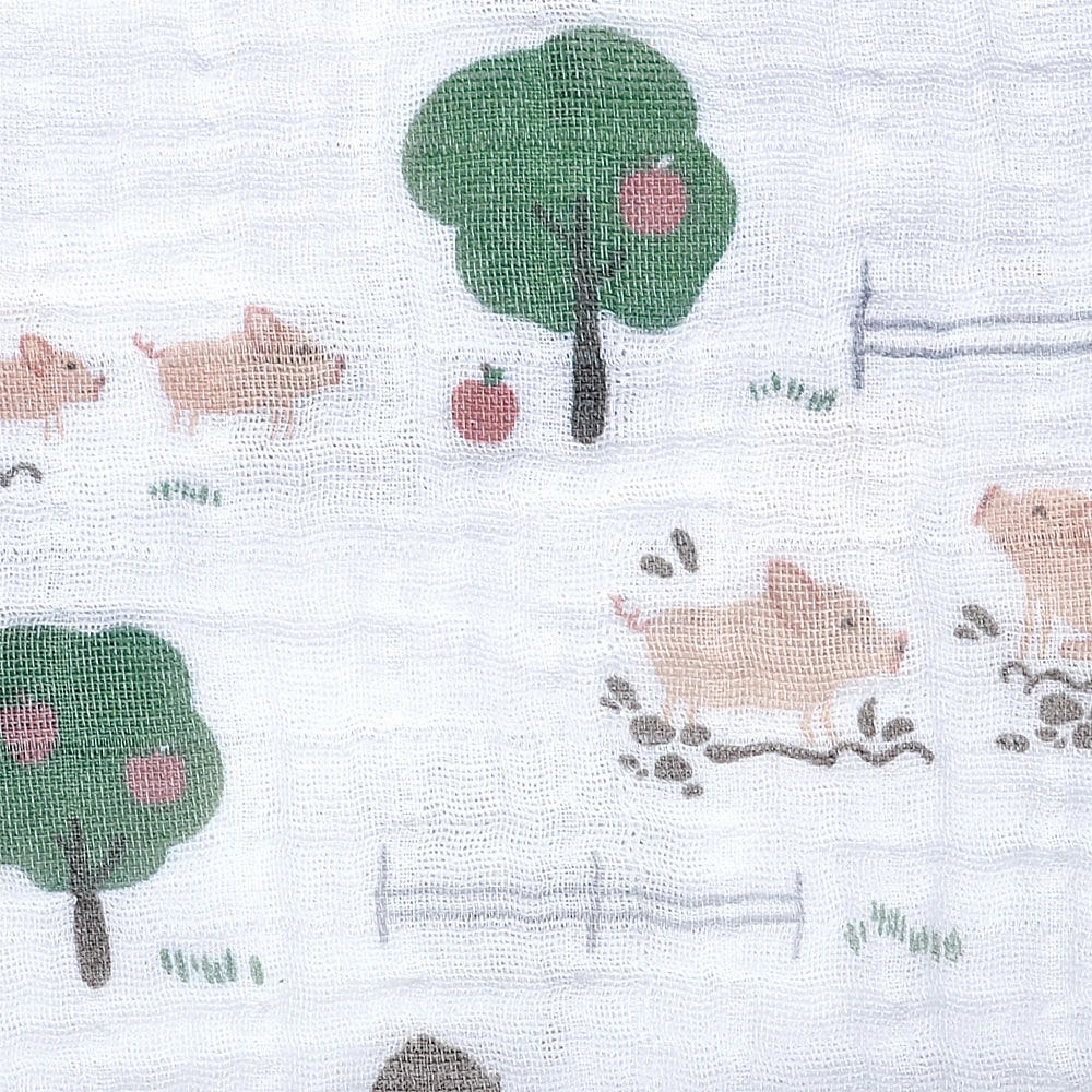 Perlimpinpin-Muslin blanket-Piglets