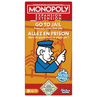 Monopoly, EXTENSION Allez en prison (jeu Monopoly classique requis pour jouer)