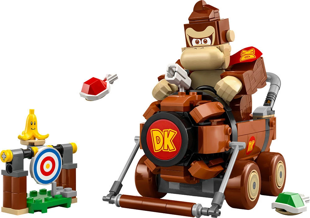 LEGO Super Mario: Mario Kart Donkey Kong & DK Jumbo - Collectible Toy - Nintendo Gift Idea - 72033