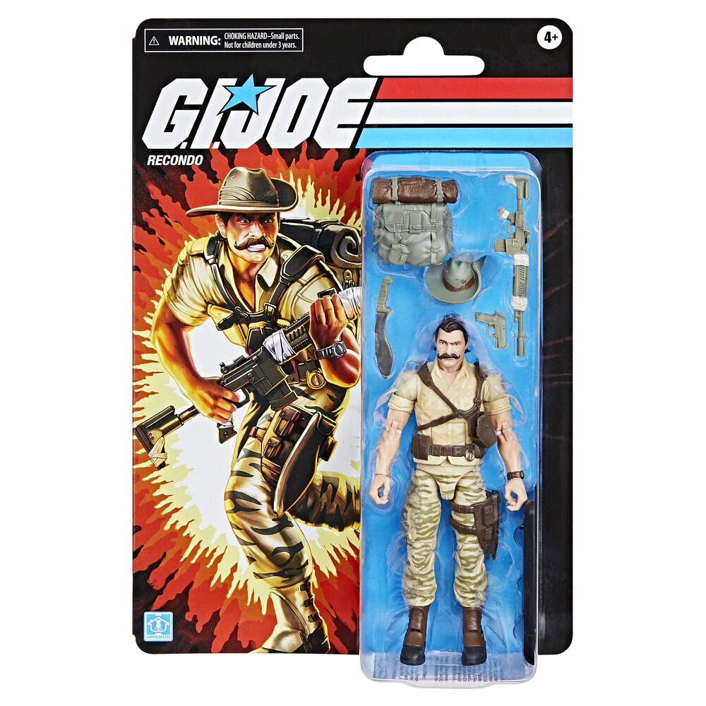 G.I. Joe Classified Series Retro Cardback, Recondo Action Figure